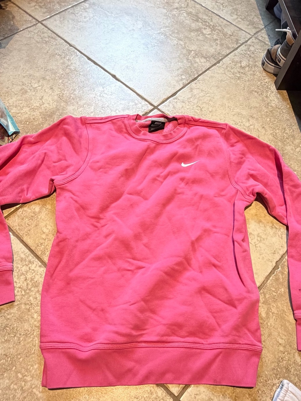 Nike Men’s Hot Pink Crewneck Sweatshirt